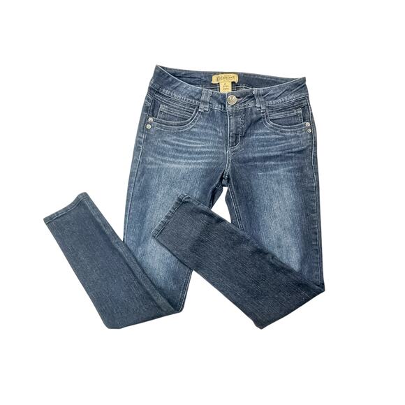 Democracy 'Justice' Jeggings Dark Wash Jeans, Size 6 - Picture 3 of 7